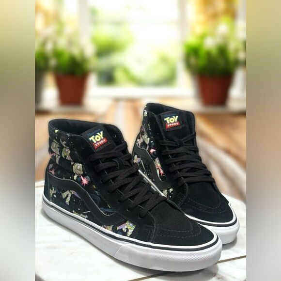 Vans x Disney Toy Story Sk8 Hi Buzz Lightyear Sneakers Limited Edition Size 6 Me - Picture 13 of 16